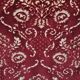 Mid-Century armchairs in damask red velvet, Italy, 50s, set of 2