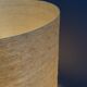 Rare Wood floor lamp with contra diabolo base 1960s