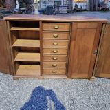 3-door sideboard in solid oak