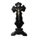 Ancient crucifix 36.5 cm on a base