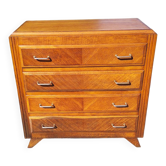 Compass leg chest of drawers