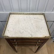 small mahogany chiffonnier table