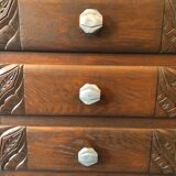 Art Deco rag chest of drawers