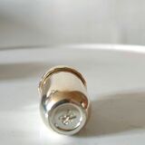 Vintage silver metal salt shaker WMF design 1970s