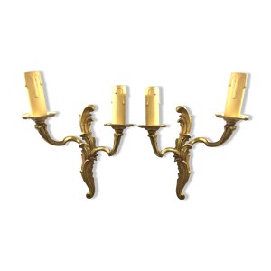 Paire d’appliques 2 - bronze