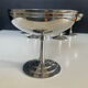 Set of 6 vintage stainless steel ice cream bowls