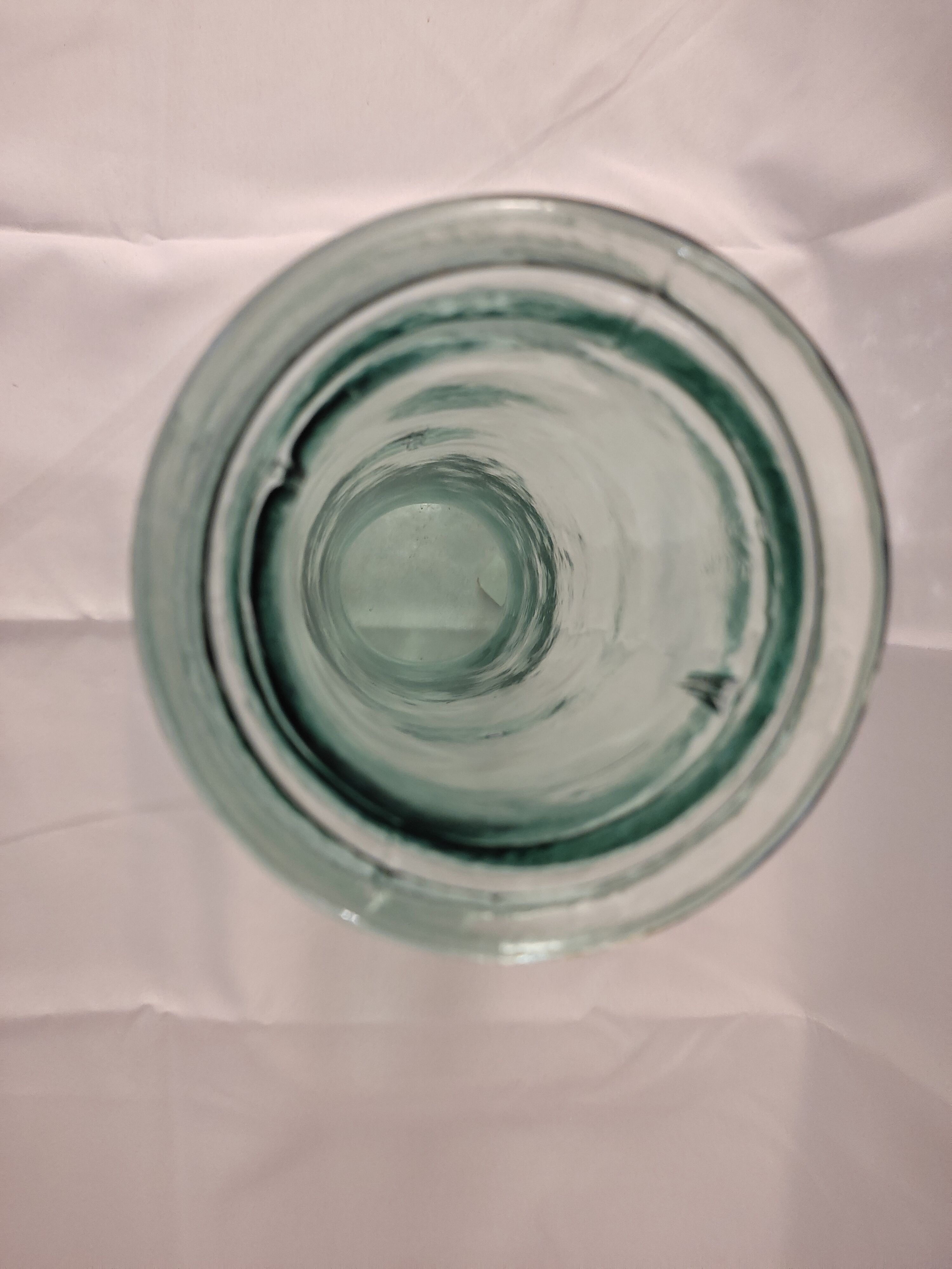 Vase en verre