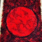 60s 70s rug carpet by Hojer Eksport Denmark