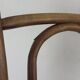 Chaise bistrot en bois courbé