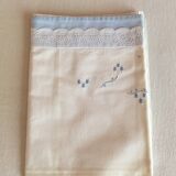 Vintage baby bed sheet.