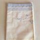 Drap de lit bébé vintage