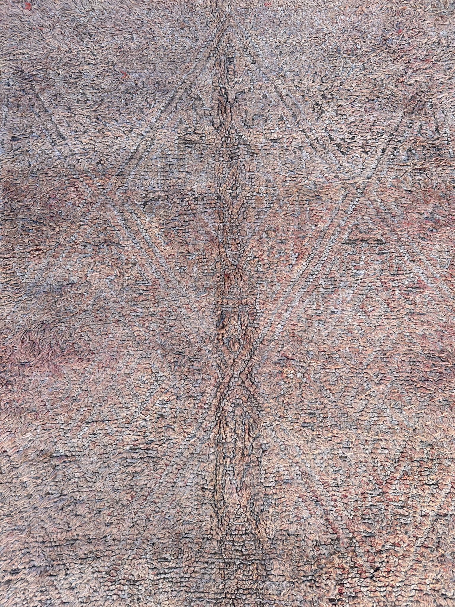 Tapis Marocain Beni M'Guild beige -  314 x 192 cm