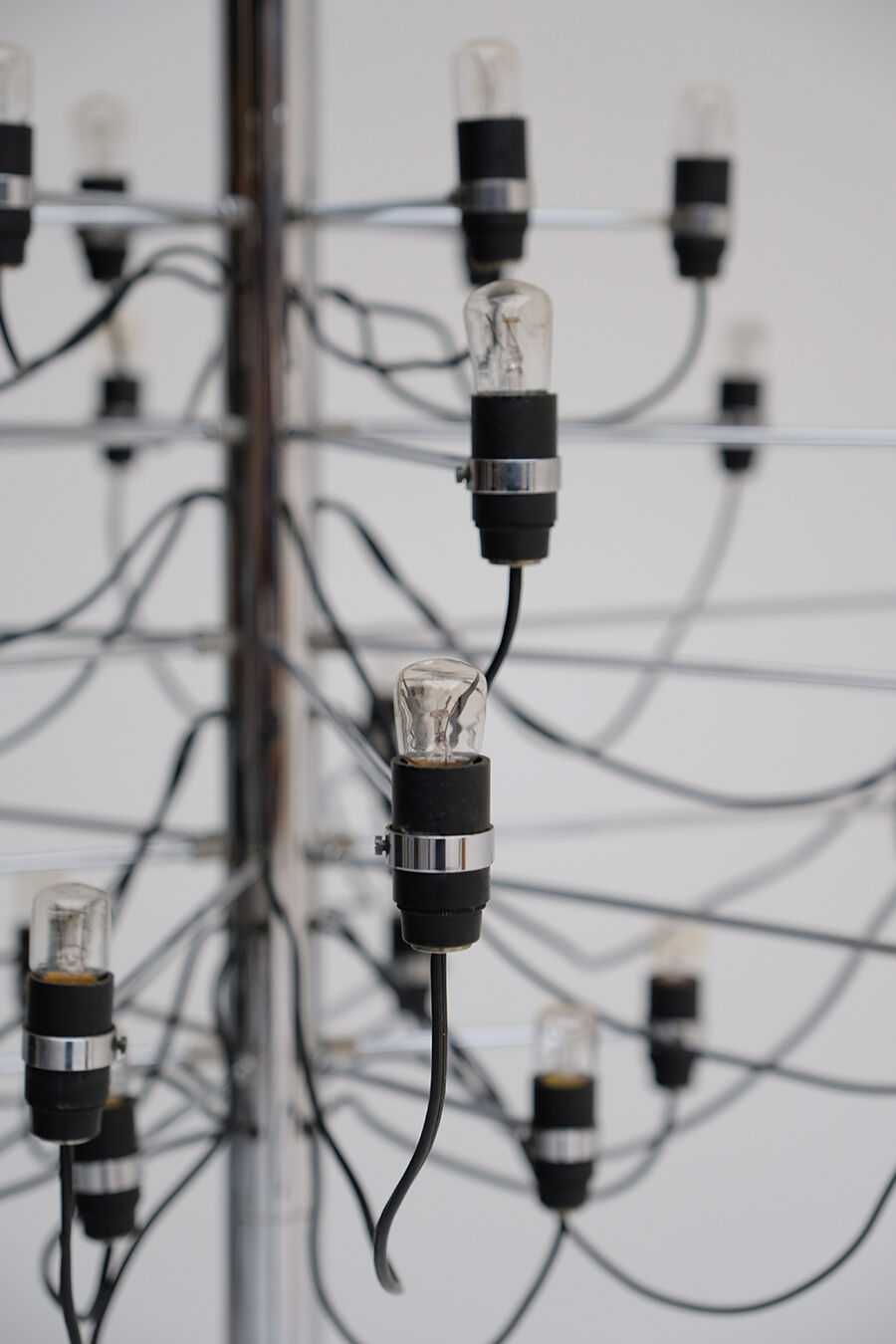 Chandelier designed by Gino Sarfatti for Arteluce in 1958