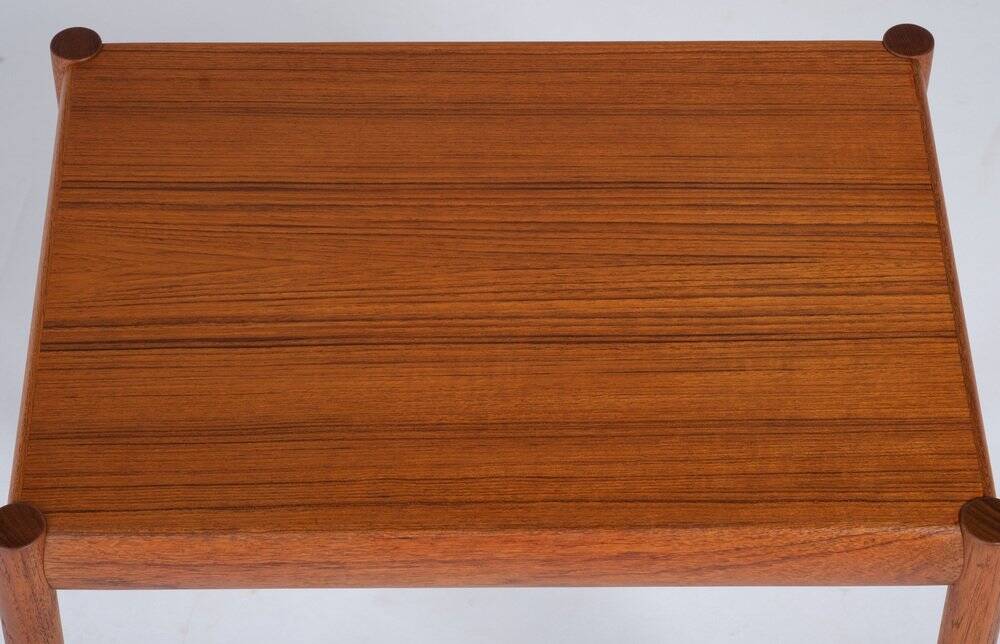 Nest of Tables in Teak, Denmark, 1960s, Set of 3