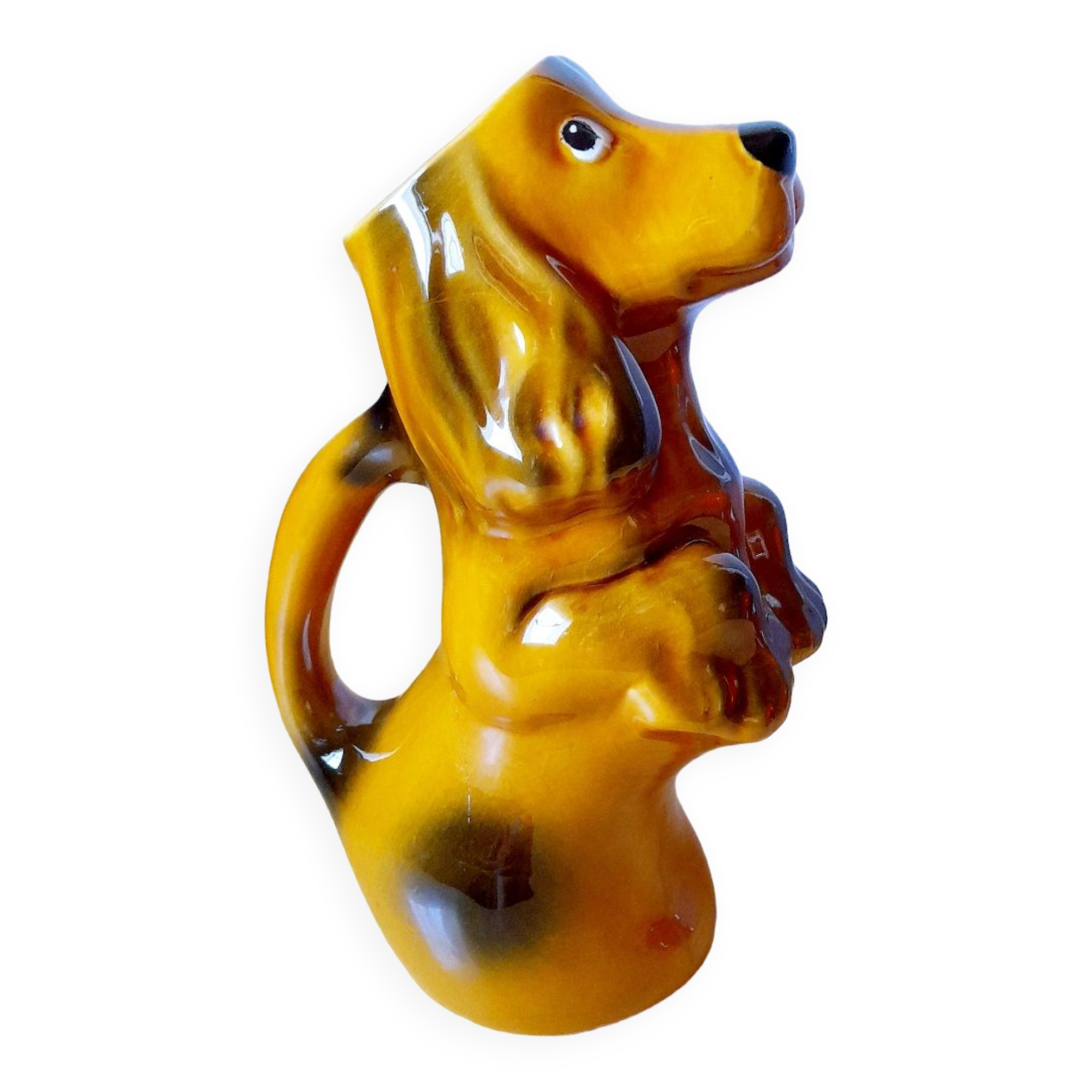 Pichet en barbotine Tekel 70s