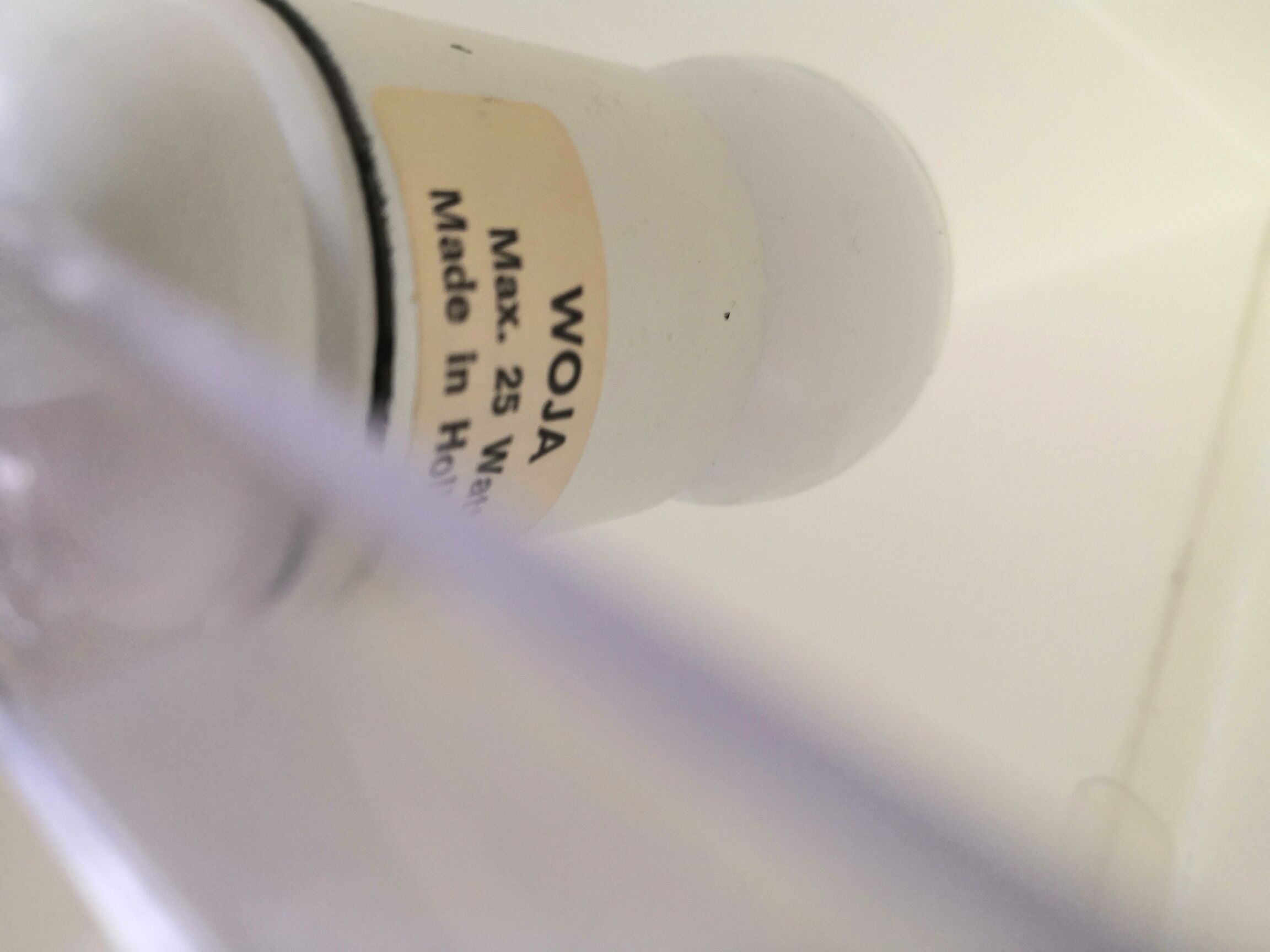 Pyramid lamp signed Woja Holland design 80, 35 cm