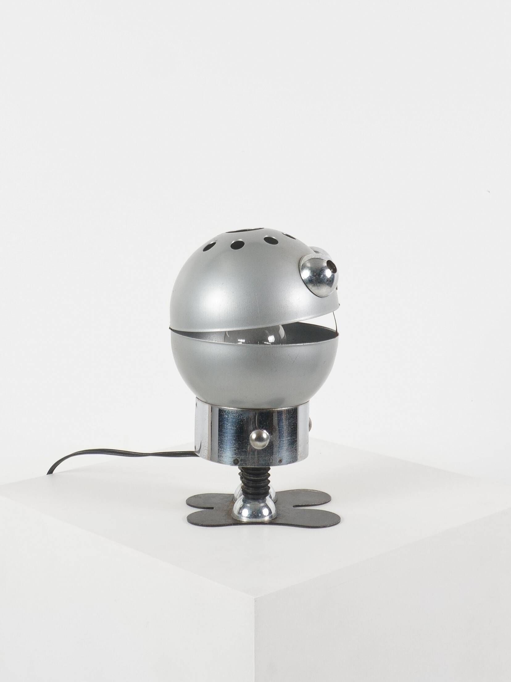 American work - Robot lamp, USA, 1970 - Satco edition - Metal