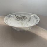 Shallow dish centrepiece French porcelain M&S silver trim