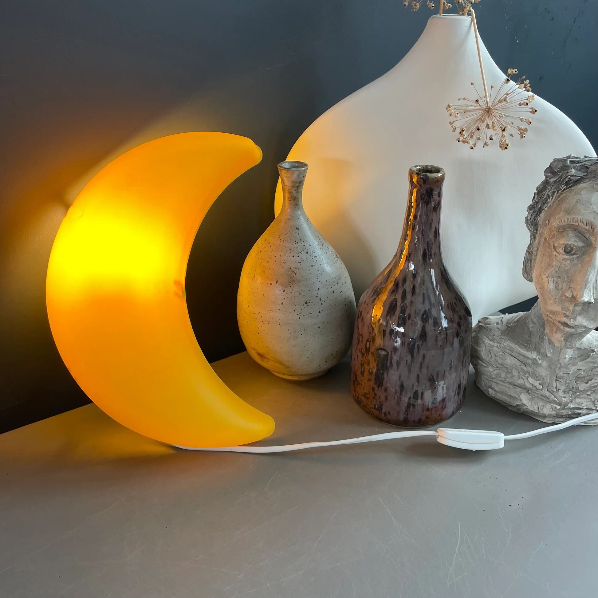 Wall lamp moon Ikea - model Smila Mane - 1990s - night light - ref 1155