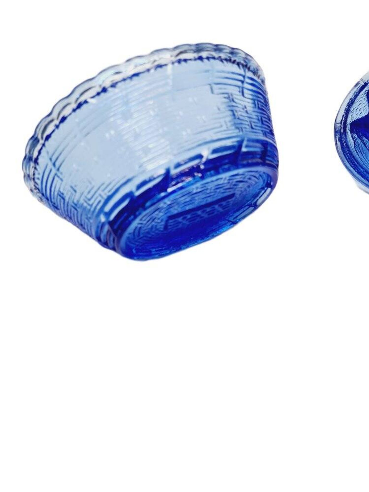 Polish candy dish from Ząbkowice Glasswork, Poland, 1950s