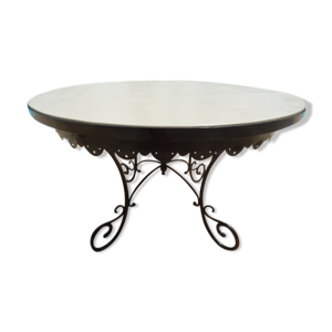 Table ronde à piètement