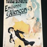 Affiche cabaret Emilienne d’Alencon