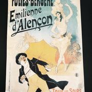 Poster cabaret Emilienne d'Alencon