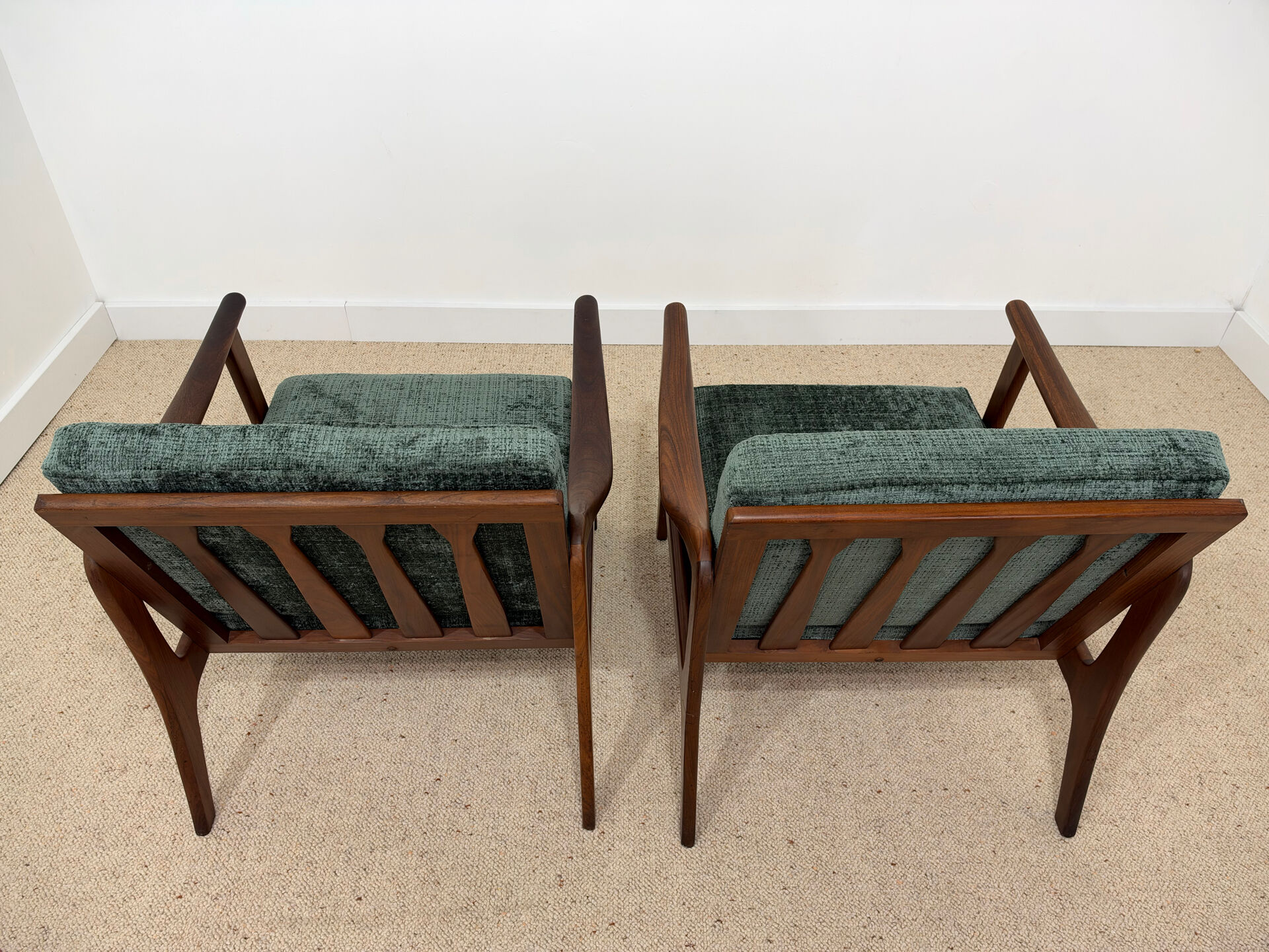 Pair of vintage Scandinavian armchairs – 1960s/70s