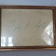 Old frame with channels foliage 39x28 cm wood original gilding stucco +glass SB172