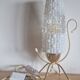 Restored 1950s bedside lamps