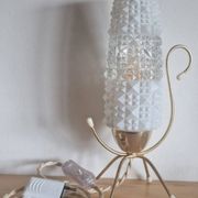 Restored 1950s bedside lamps