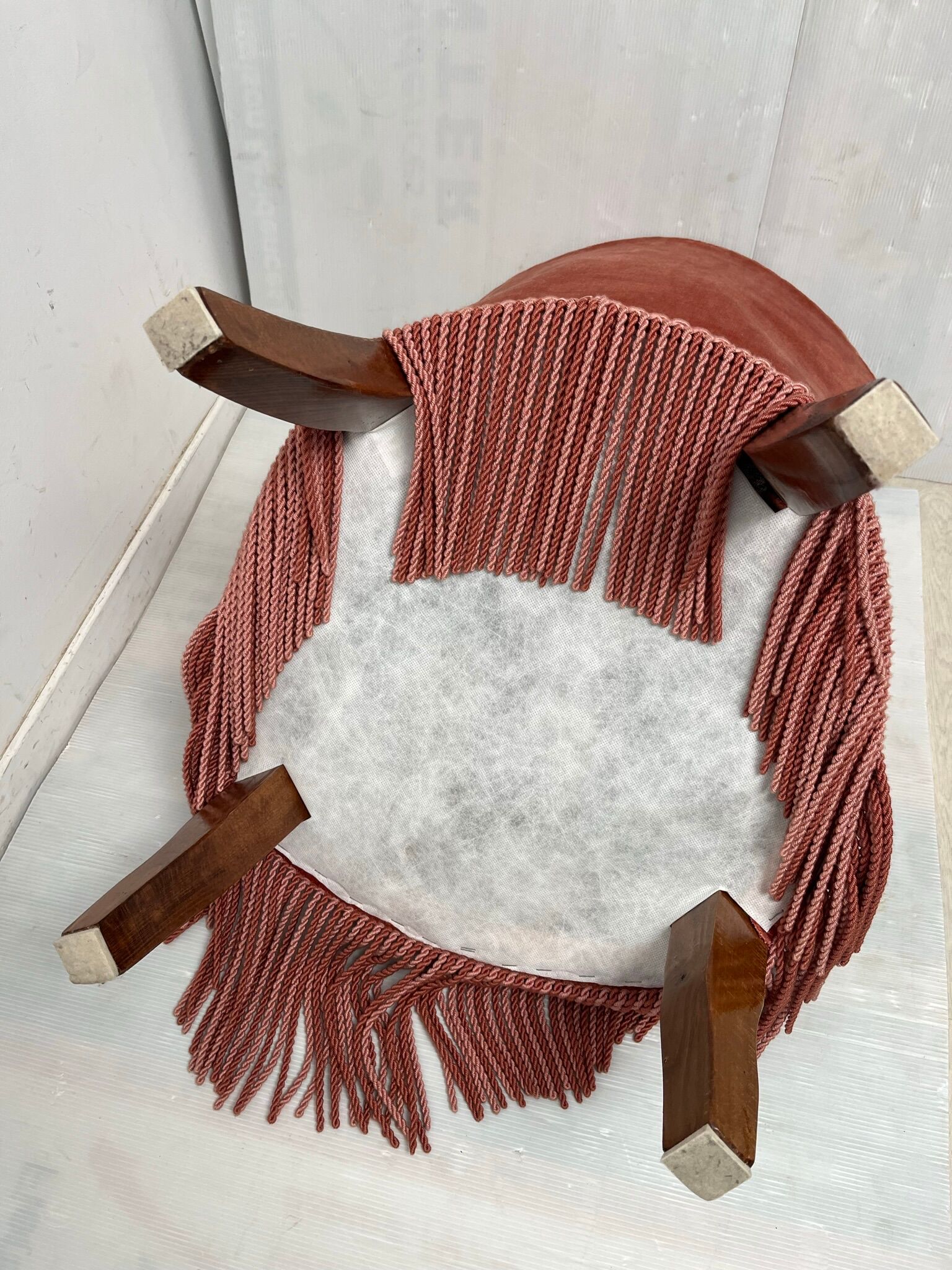 Vintage toad armchair