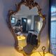 Golden baroque mirror 98 x 67 cm