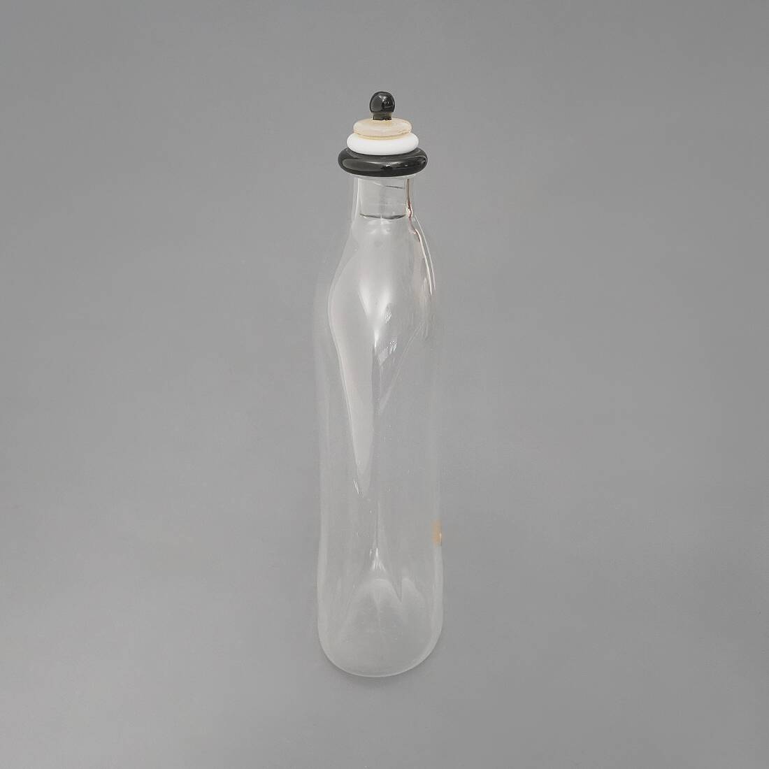 Murano glass bottle with stopper by Giovanni Cenedese, 1970s