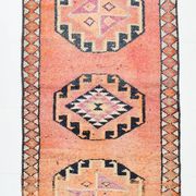 Tapis de couloir turc vintage 3x10, 90x300 cm