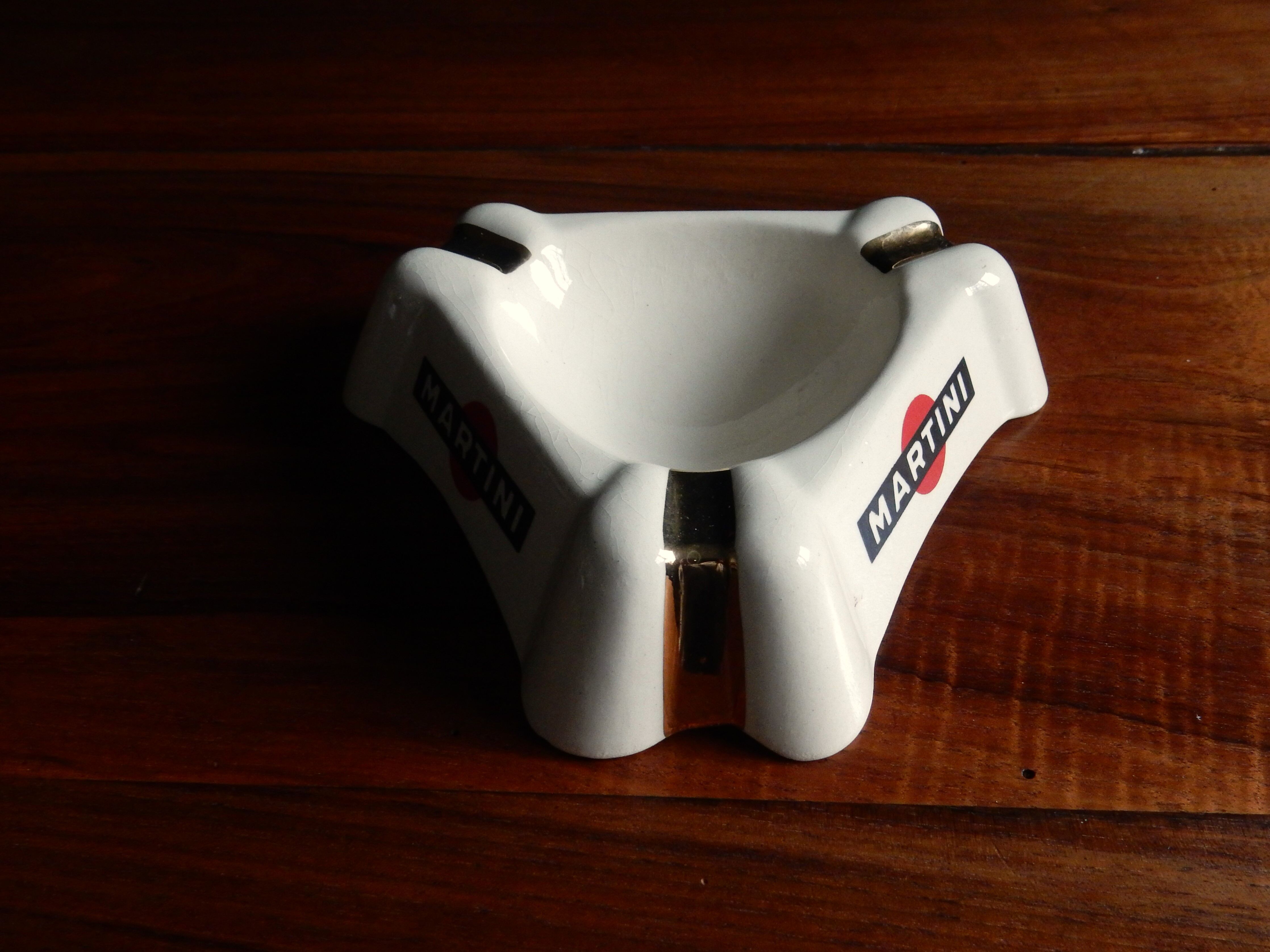 Martini Badonviller advertising ashtray