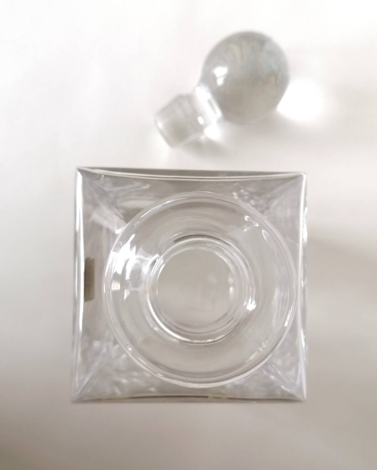 Da Vinci crystal whiskey decanter