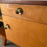 Vintage teak bedside table from the years 50-69