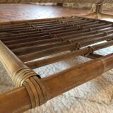 Table basse rotin
