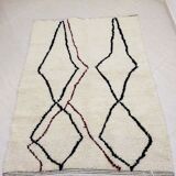 Tapis berbère beni ourain 200 x 145cm