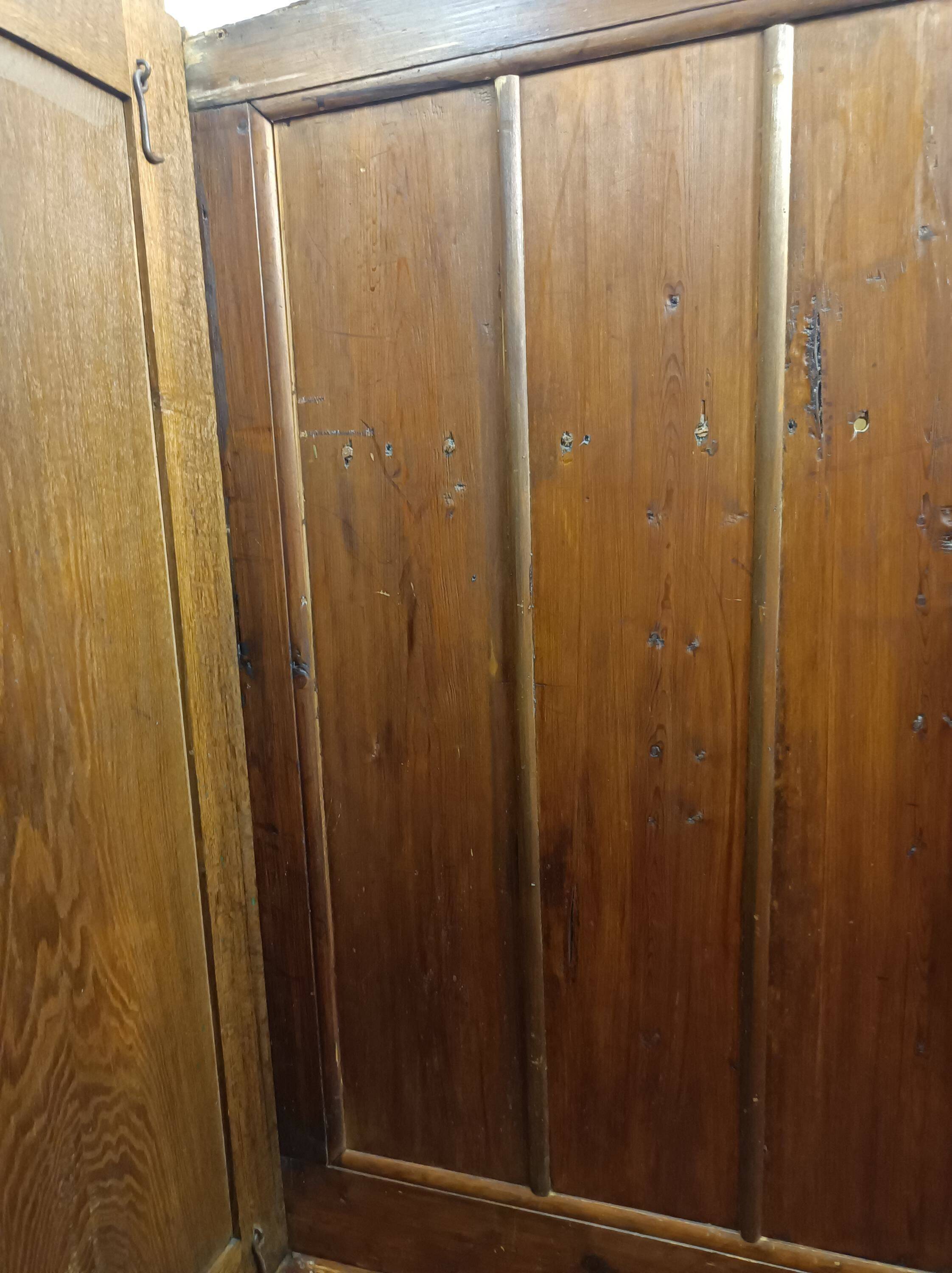 Baroque oak wardrobe, Northern Europe circa 1730-50