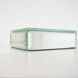 Jewelry box in chiseled mirror