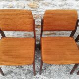 4 chaises en teck