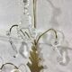 Pair of Wall Lamp Bronze And Crystal 1 Light