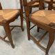Set of eight 20th-century Regency-style chairs in solid oak