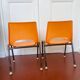 Paire de chaises pour enfant vintage