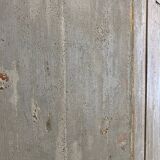 Pair of patinated gray shutters