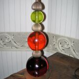 Lampe d'ambiance vintage 1980 "trait d'union"