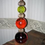 Lampe d'ambiance vintage 1980 "trait d'union"