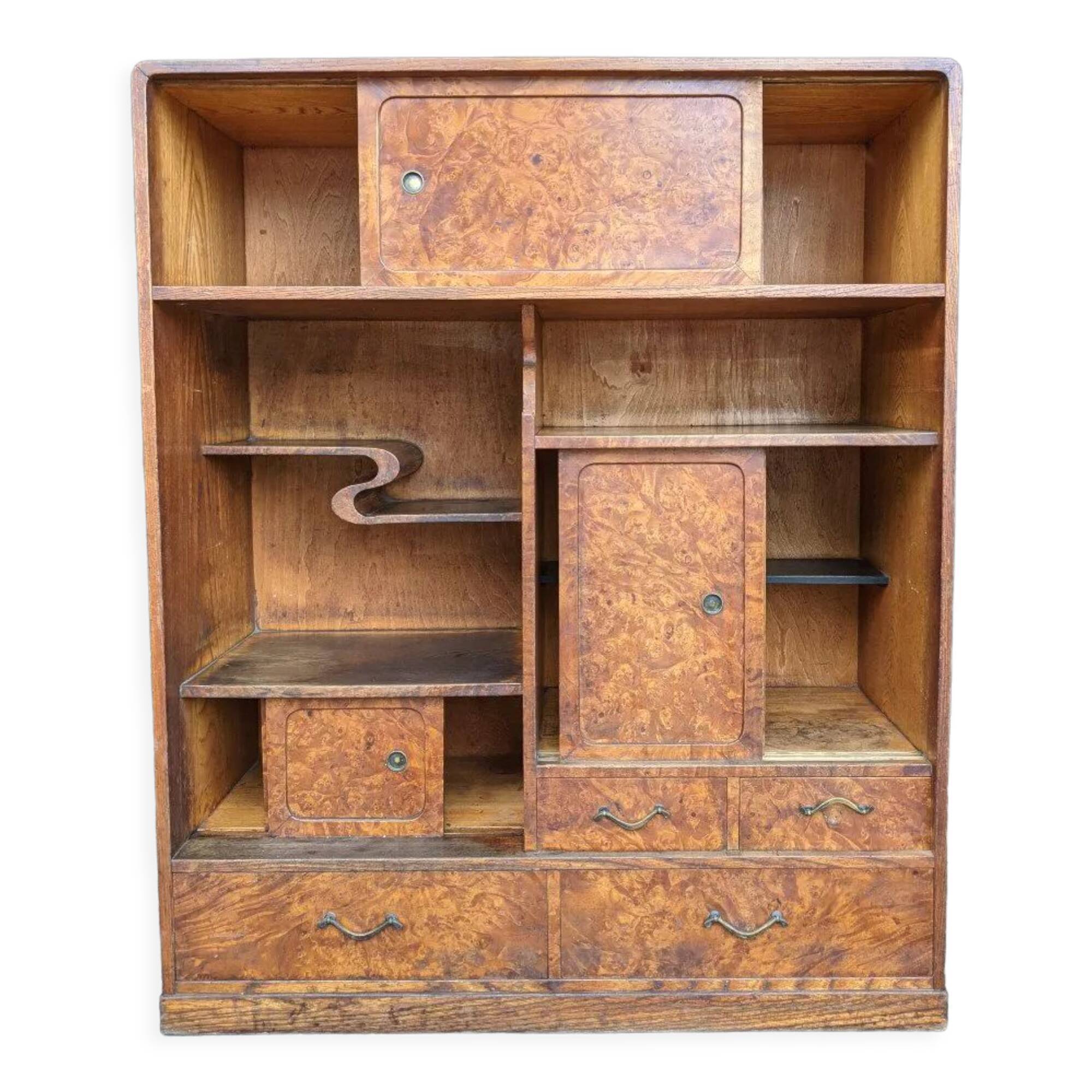 Meuble à thé japon art deco 1920-40